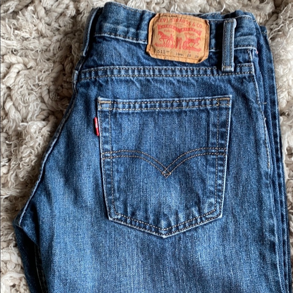 Levi’s 513 Slim Straight 28/28 - 16 Reg